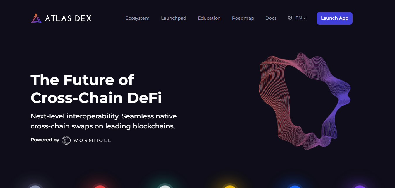 The Atlas DEX aggregator draws liquidity from various DEXs